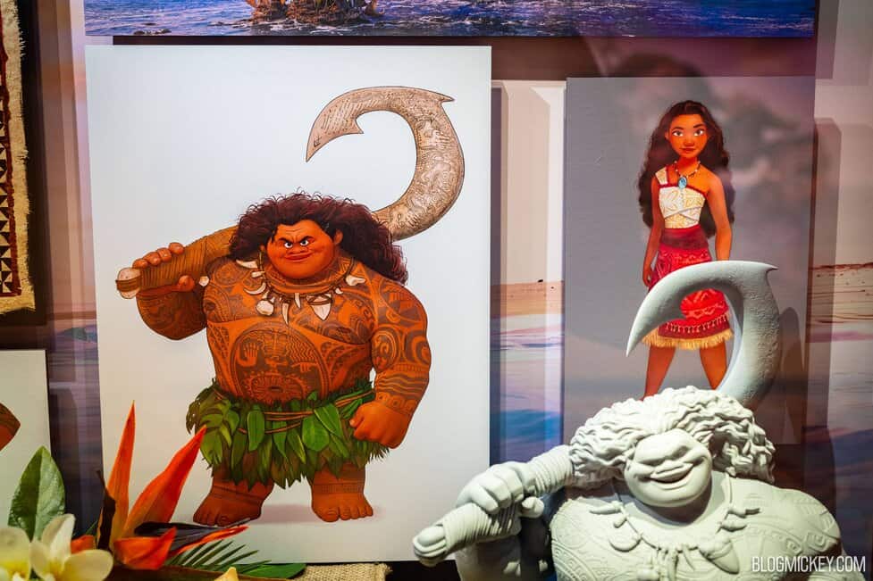 Moana 2 Character Maquettes & Artwork Now on Display at